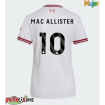 Camiseta Liverpool Alexis Mac Allister #10 Visitante Equipación para mujer 2026-27 manga corta